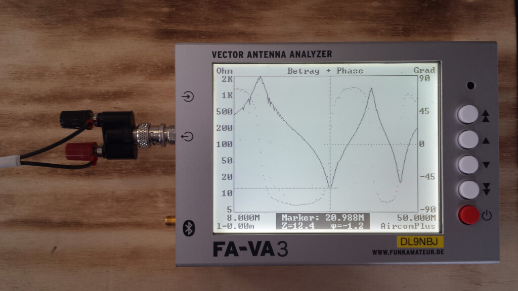12 maart: antennemetingen met FA-VA3 analyser