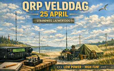 QRP velddag 25 april